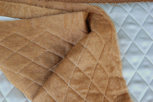 100克羊驼绒絮片桑蚕丝白色素绉缎丝绸棉风衣棉背心棉裤 衍棉面料