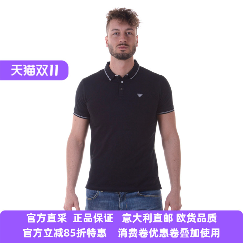 aj男士休闲短袖polo衫