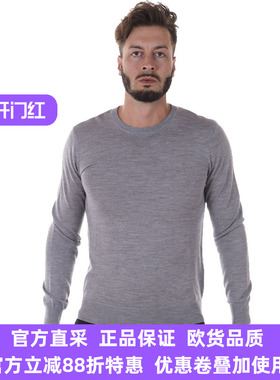 ARMANI JEANS阿玛尼男士冬季保暖V领针织衫毛衣8N6M916M12Z 正品