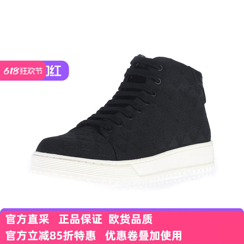 ARMANI阿玛尼男时尚休闲经典LOGO百搭运动板鞋正品X4Z103XN215