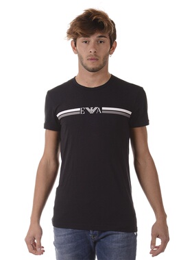 ARMANI阿玛尼EA意大利品牌男士圆领修身简约短袖T恤111035 7A525