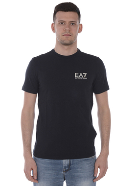 EMPORIO ARMANI EA7阿玛尼男黑色正品休闲简约短袖T恤6XPT52PJ03Z