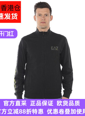 ARMANI阿玛尼EA7意大利品牌男士青少年开衫卫衣运动纯棉3GPM23