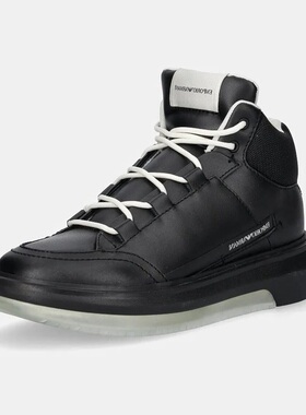 Armani/阿玛尼EA男鞋男士增高厚底保暖舒适百搭板鞋X4Z135XR201