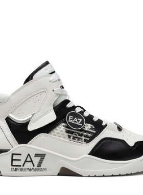 ARMANI阿玛尼EA7男士欧美时尚潮流百搭增高休闲板鞋X8Z033XK267