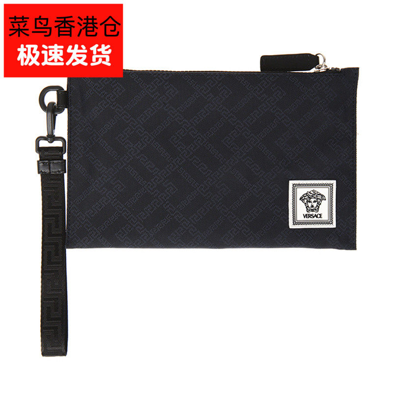 VERSACE范思哲男士时尚潮流手拿手挽钱包DP84725DNYGR春夏新品