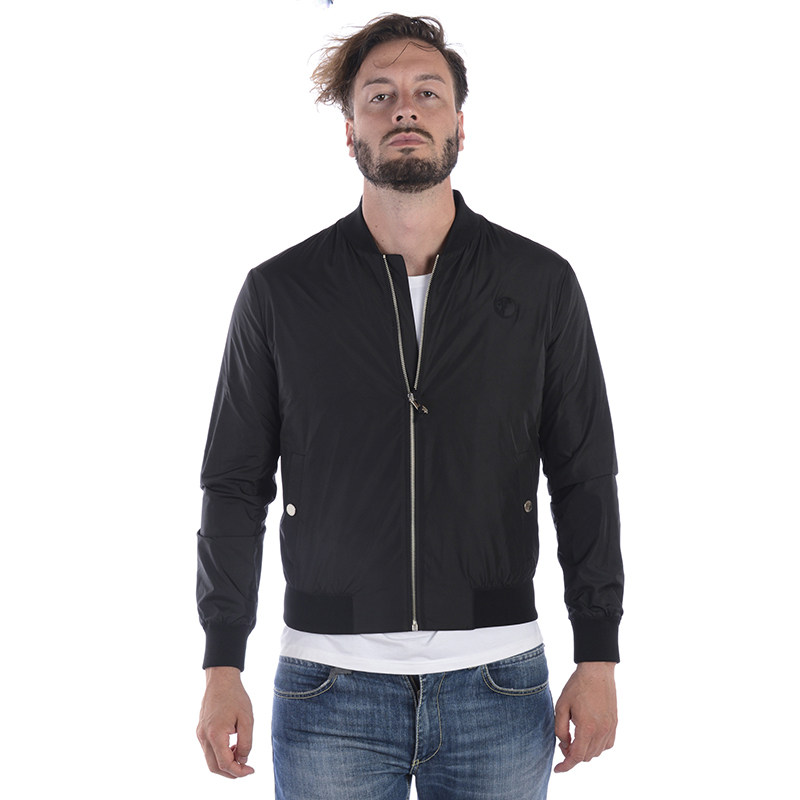 VERSACE范思哲男士时尚百搭夹克外套商务休闲正品V500350SVT01877