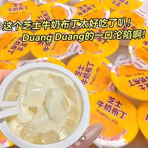 整箱牛奶芝士布丁奶酪零食果冻批发儿童网红宿舍解馋休闲小零食品