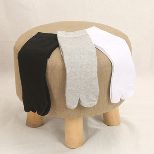 蓝烁白色木屐袜男女棉袜二趾袜人字拖两趾袜夹趾拖鞋 二指袜子COS