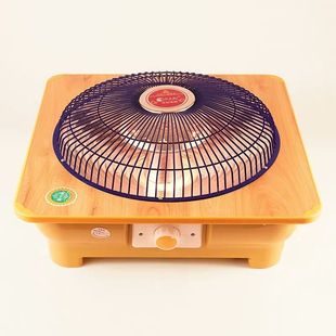 冬季电烤炉烤火盆暖脚木质 家用火炉取暖器宿舍取暖神器办公节能