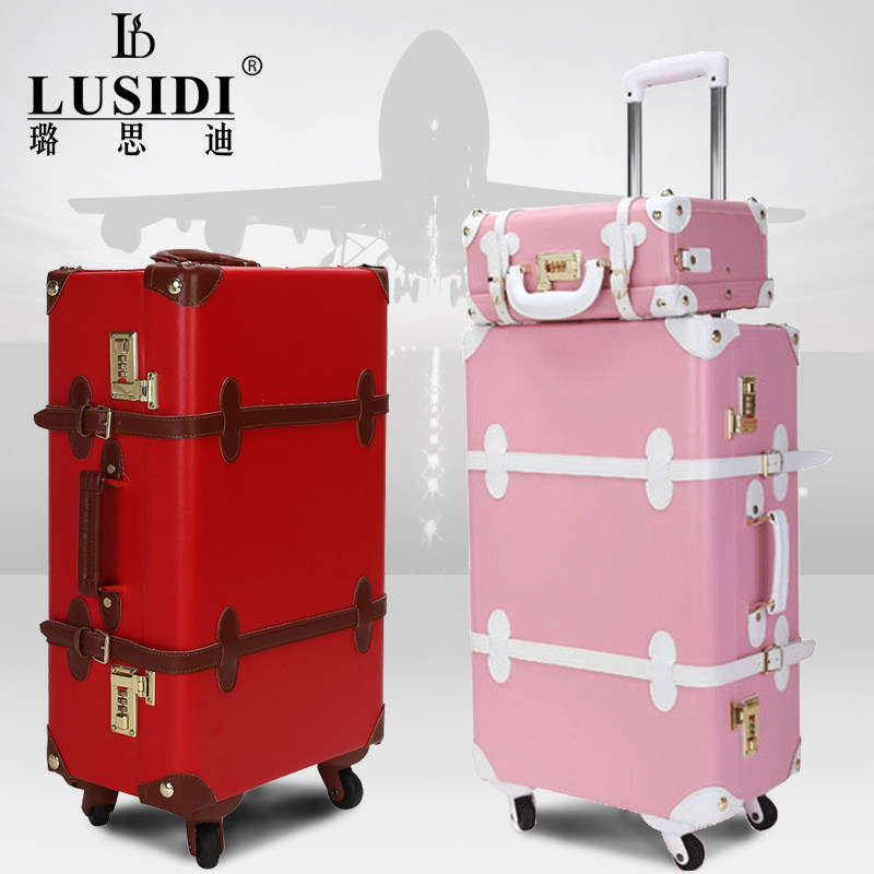 陪嫁箱结婚箱拉杆箱婚庆复古旅行箱子母箱女颜末同款行李箱万向轮在类目 箱包皮具/热销女包/男包, 旅行箱中 - 来自Buy2taobao.com提供专业的淘宝代购服务