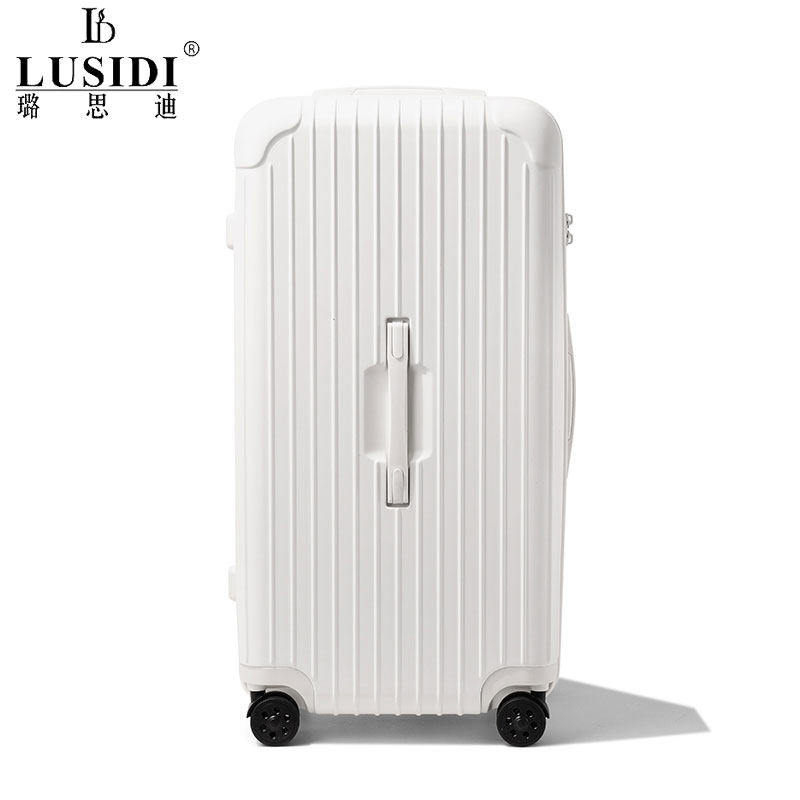 lusidi箱包店行李箱密码箱女30寸超大容量拉杆箱白色旅行箱万向轮