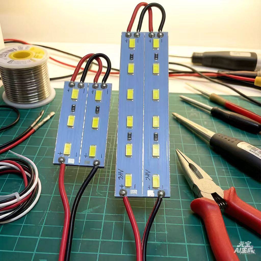 12v 24V高亮LED灯条汽车双面灯刹车灯改装夜间照明24V大货车车厢