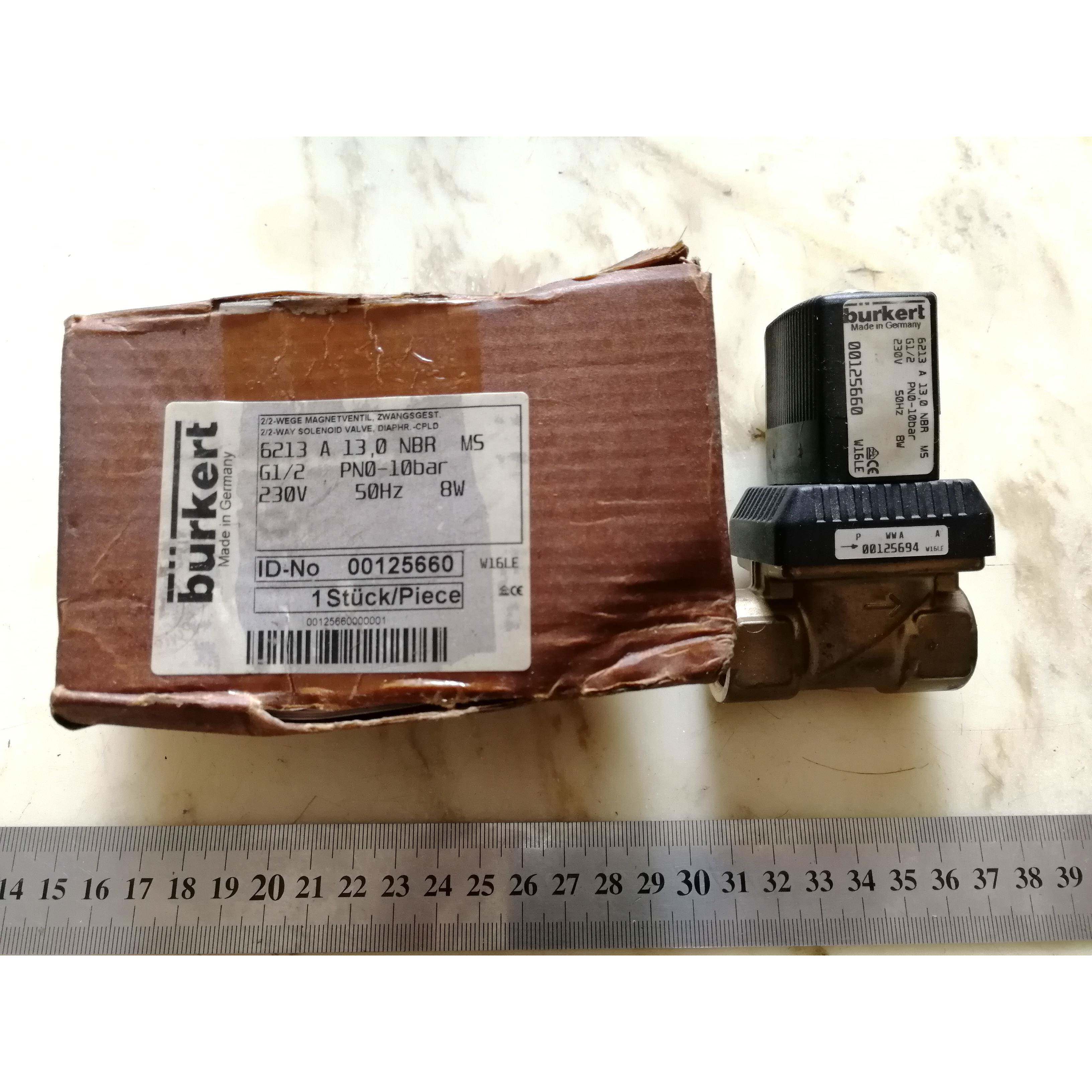 原装德国宝德burkert电磁阀6213 a 13.0 nbr ms / id 00125660