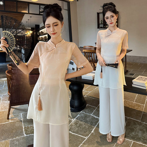 足浴养生馆技师工作服采