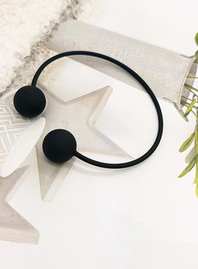 欧美风金色几何圆形配饰铜手镯