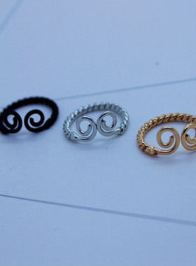 戒指欧美风饰品紧箍咒戒指简约