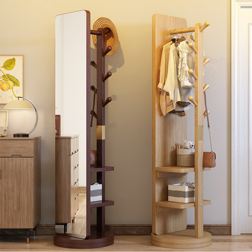 【全新升级】实木全身镜落地镜