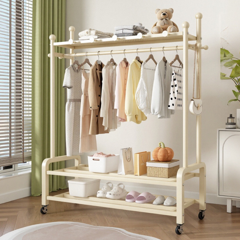 【全新升级】落地挂衣架卧室内