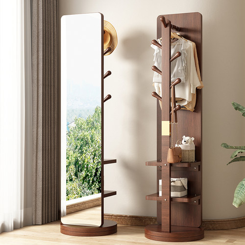 实木全身镜落地镜家用卧室