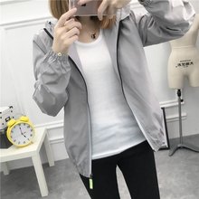 宽松学生休闲运动上衣潮 情侣韩版 2019春秋新款 bf原宿风外套女短款