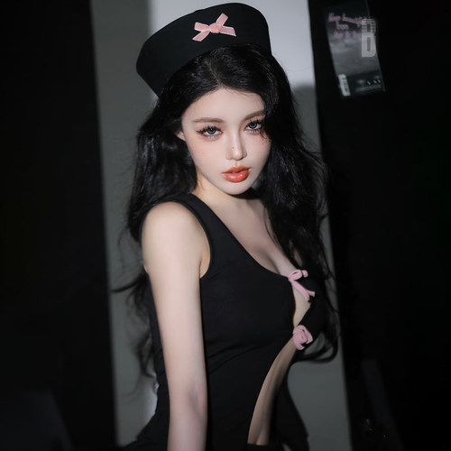 纯欲风性感女生贝雷帽可爱学院风