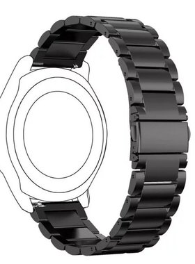 适配佳明Garmin Forerunner 235 735 220 230 620 630不锈钢表带