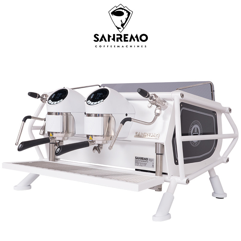 Sanremo/赛瑞蒙Cafe Race率真版双头三头半自动咖啡机意大利进口