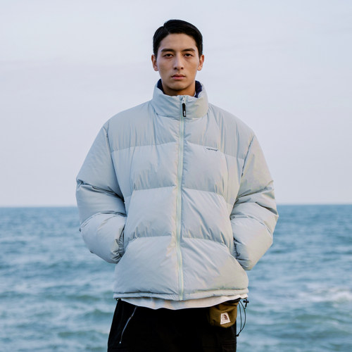 NORYBRAND90羽绒服潮无帽立领