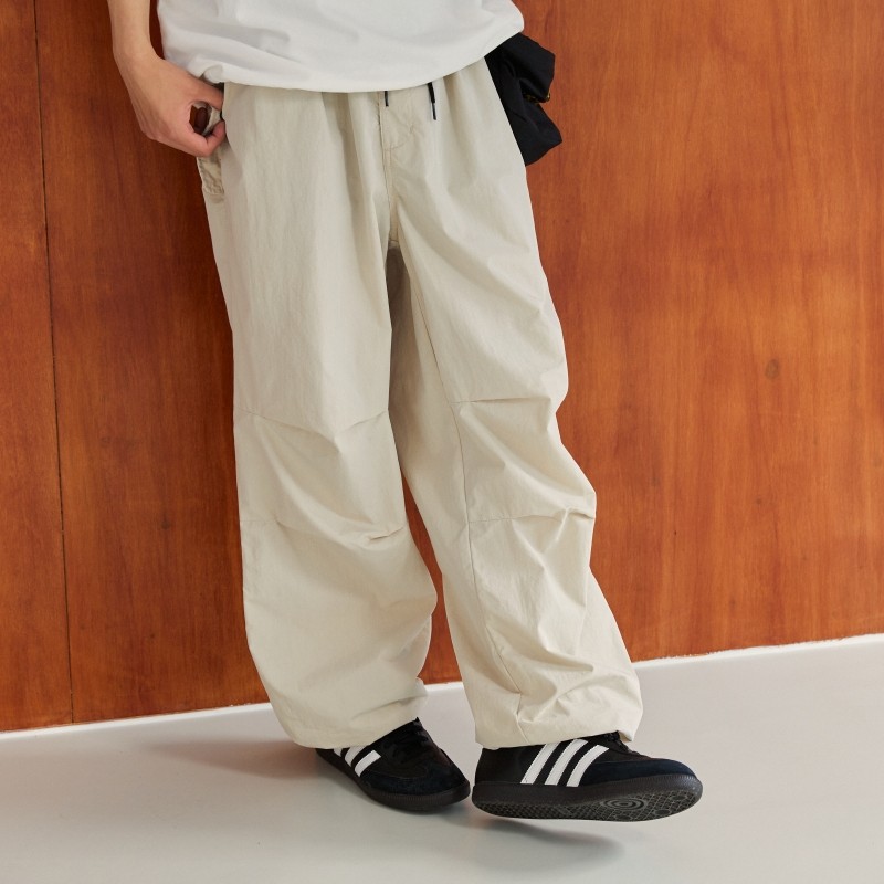 NGOARMY(NORYBRAND) 褶皱设计伞兵裤 简约百搭休闲裤Cleanfit
