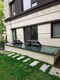 天津专业定制采光井铝合金钢结构天窗夹胶玻璃采光通风保温地下室