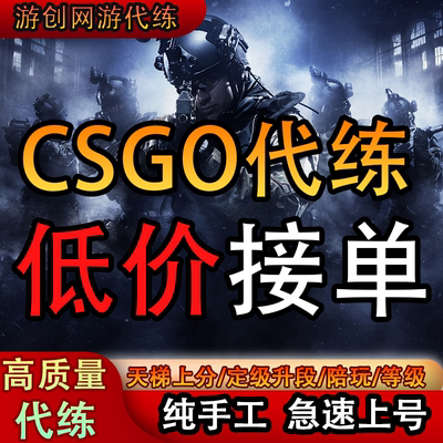 CSGO代练完美世界天梯上分定级赛5E代打CS2定位官匹胜场陪玩陪练