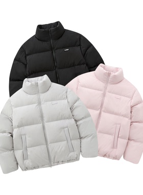 阿伦777 Nerdy韩国潮牌25FW经典字母保暖300g白鸭绒羽绒服男女