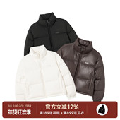 经典 阿伦777 Guess韩国潮牌25款 印花310g鸭绒保暖宽松羽绒服男女