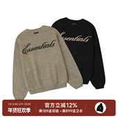 Fear FW25 阿伦777 God Essentials Holiday系列毛衣针织衫 男