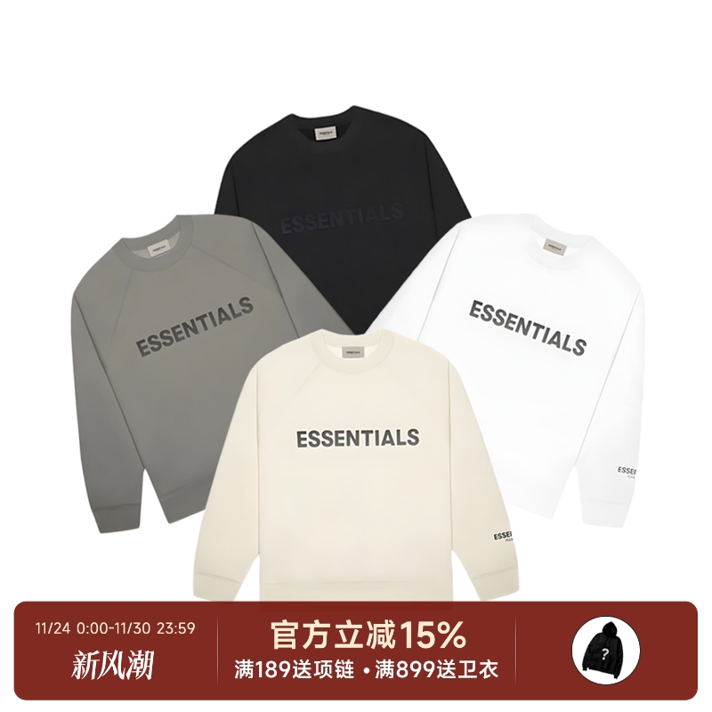 FearofGod胸前logo套头卫衣