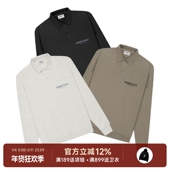 Fear Polo衫 FOG 阿伦777 20FW背标字母长袖 God Essentials 男