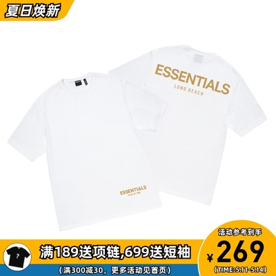 Essentials19SS长滩限定短袖