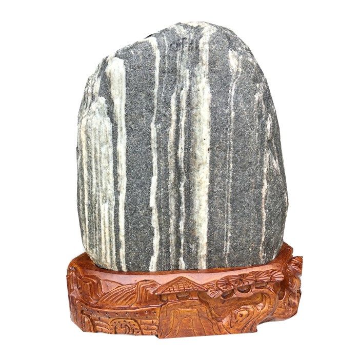 天然观赏小景石原石石敢当奇石家居饰品石头摆件补角泰山平安石