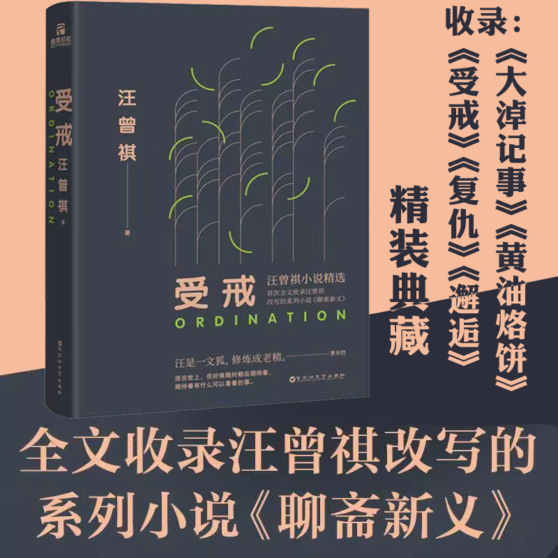 【2折】受戒（精装）汪曾祺小说全集精选集囊括受戒大淖记事邂逅复仇黄油烙饼鉴赏家特辑录系列小说聊斋新义作品书籍