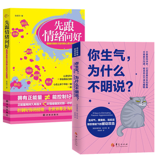 2册 你生气为什么不明说+先跟情绪问好生闷气摆臭脸说反话愤怒情绪下的被动攻击女性修养气质情商励志情绪管理正版书籍