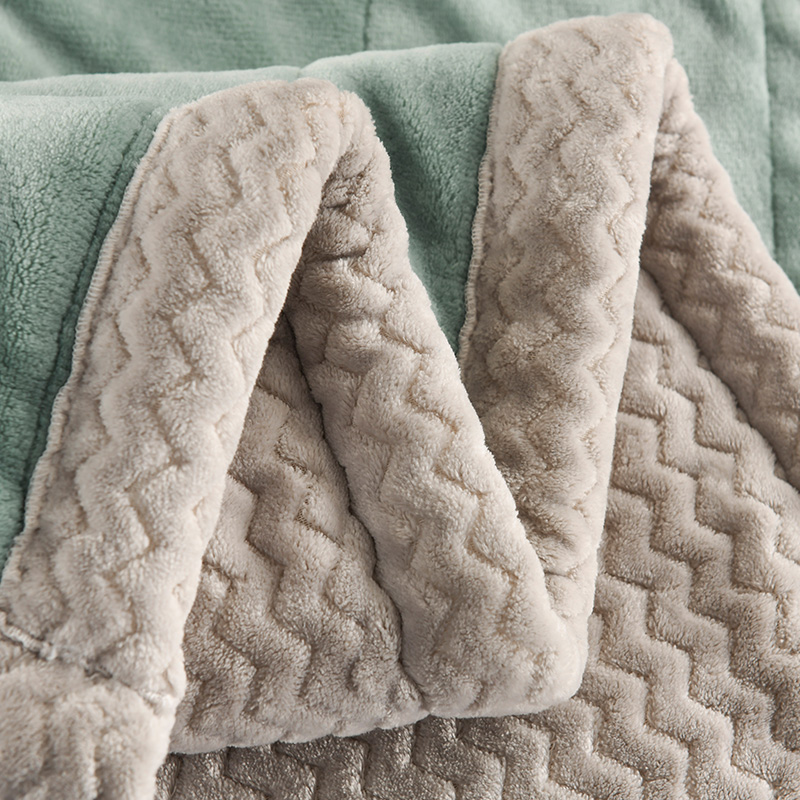羊羔绒毛毯加厚冬季珊瑚绒保暖床单绒毯午睡毯子被子沙发盖毯婴儿
