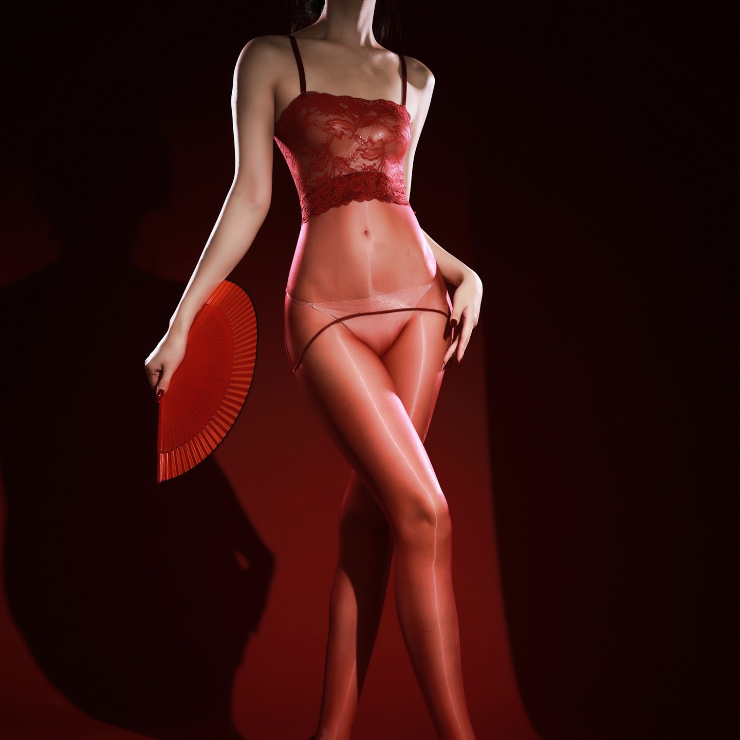 脚尖透明高个子蕾丝吊带超薄极光无痕裆丝袜连体衣女打底超薄3D