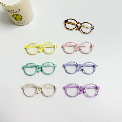 宠物猫咪狗奶油彩色眼镜拍照道具