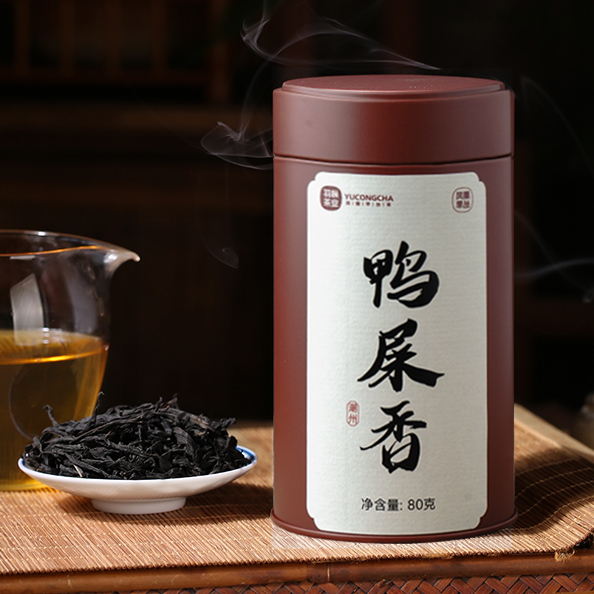 潮州凤凰单枞茶清香型高山鸭屎香茶叶正宗单丛茶2024新茶春茶罐装