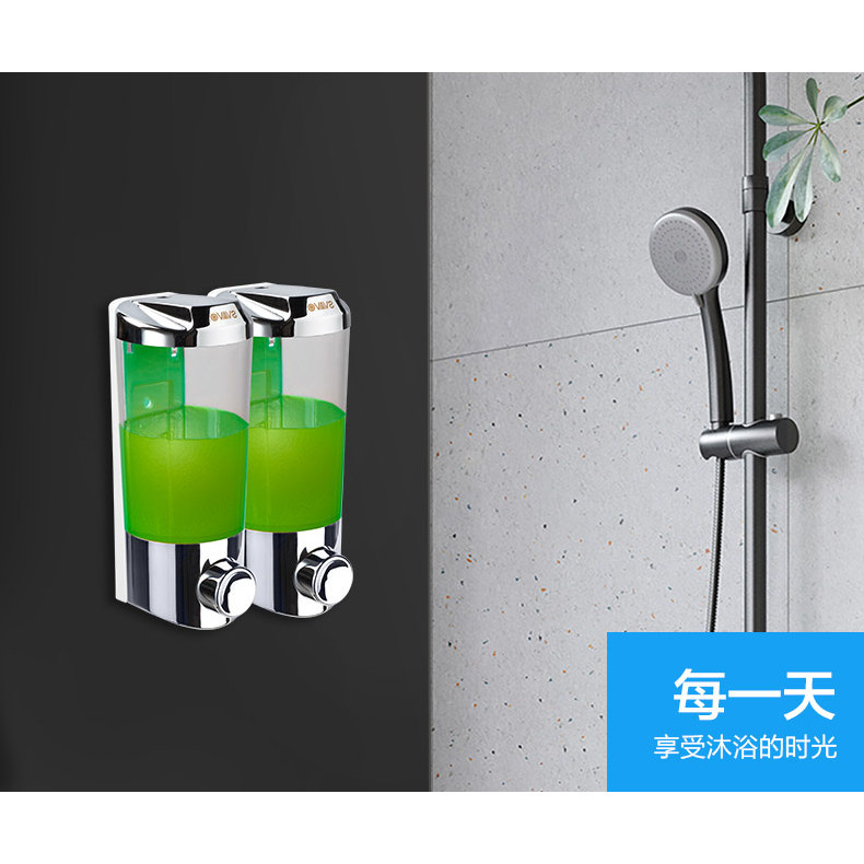 瑞沃手动皂液器 挂壁式手动皂液器 厨房洗手间装液盒V-9121/9122