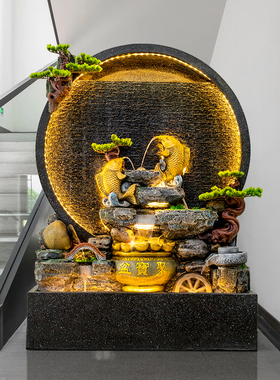 办公室客厅沙发旁边茶室中式摆件