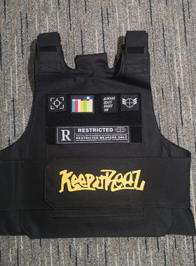 keep it real 说唱演出工装机能战术马甲背心 tupac vest rbbone