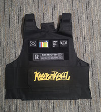 说唱演出工装 机能战术马甲背心 vest rbbone keep tupac real