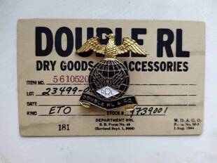 复古 美式 印第安装 饰配饰 RRL地球鹰胸针别针款 潮个性 纯铜质地